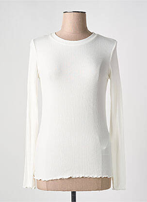 T-shirt beige KAFFE pour femme