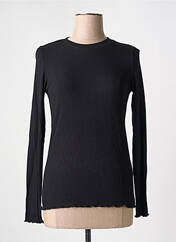 T-shirt noir KAFFE pour femme seconde vue