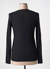 T-shirt noir KAFFE pour femme seconde vue