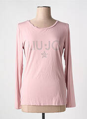 T-shirt rose LIU JO pour femme seconde vue