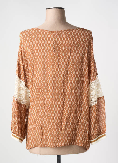 Blouse marron CREAM pour femme