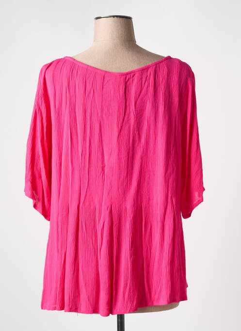 Blouse rose AGATHE & LOUISE pour femme