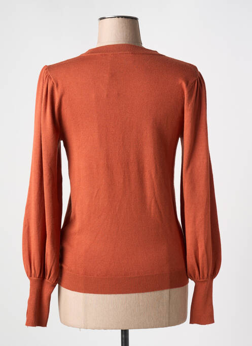 Pull orange KAFFE femme