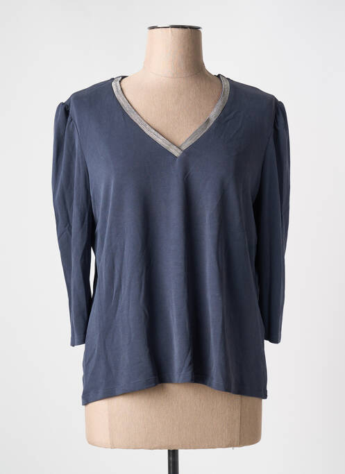 T-shirt gris JULIE GUERLANDE pour femme