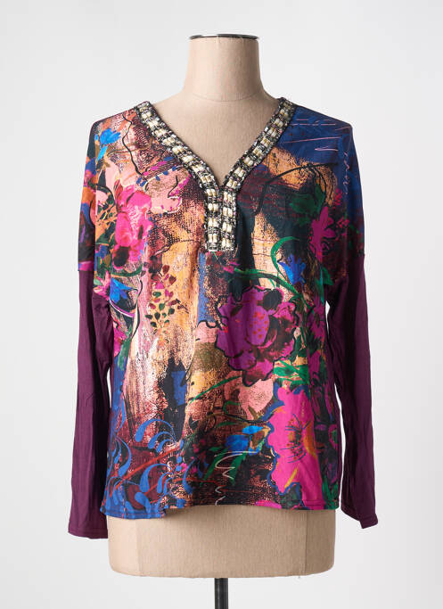 T-shirt violet VANGO pour femme