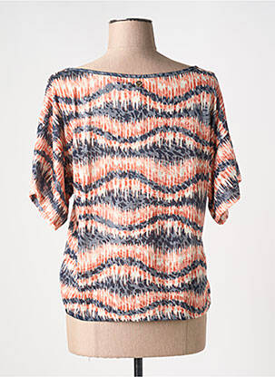 T-shirt imprimé fantaisie manches courtes orange LOLA ESPELETA femme