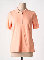 Polo orange TONI pour femme seconde vue