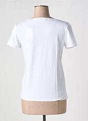 T-shirt blanc C'EST BEAU LA VIE pour femme seconde vue