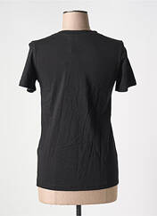 T-shirt noir KAFFE pour femme seconde vue