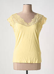 Veste casual jaune MORGAN pour femme seconde vue