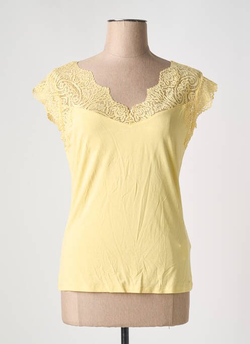 Veste casual jaune MORGAN pour femme