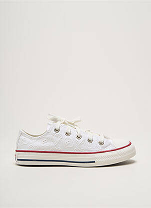 Baskets blanc CONVERSE pour fille