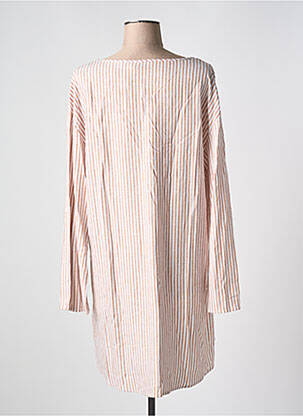 Robe courte manches longues manches longues beige CREAM femme