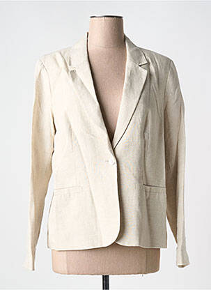Blazer poches beige JULIE GUERLANDE femme