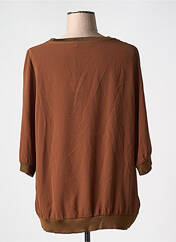 Blouse marron TONI pour femme seconde vue
