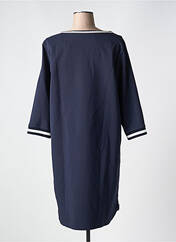 Robe mi-longue bleu C'EST BEAU LA VIE pour femme seconde vue