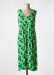 Robe mi-longue vert BLA-BLA pour femme seconde vue