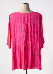 Tunique manches longues rose AGATHE & LOUISE pour femme seconde vue