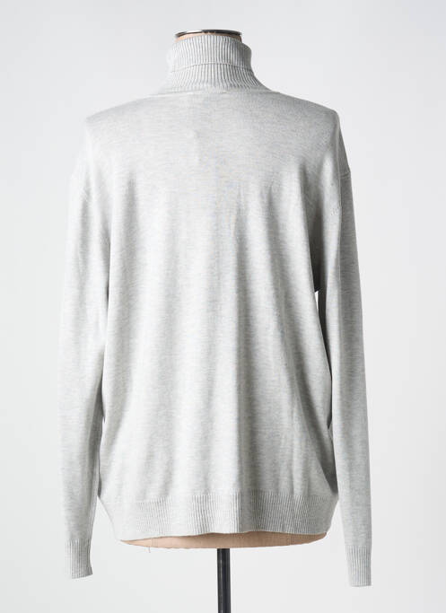 Pull col roulé gris CREAM femme