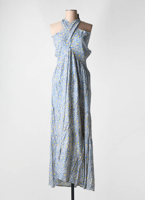 Robe longue bleu BLA-BLA pour femme