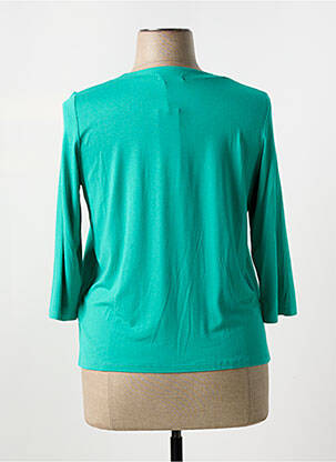 T-shirt manches 3/4 manches 3/4 vert CHATELET femme