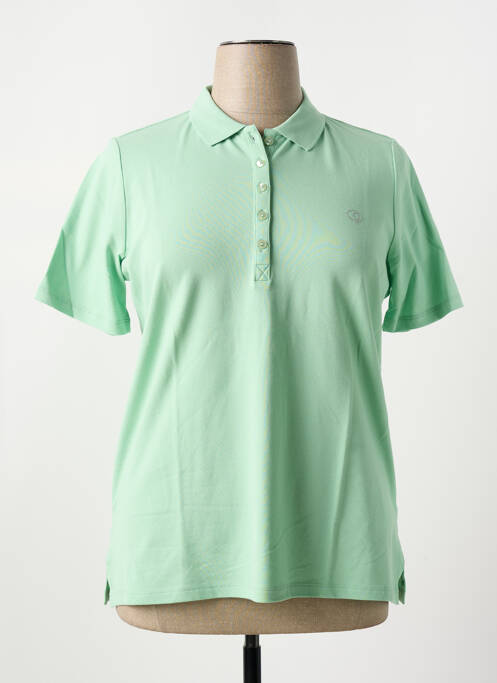 Polo vert TONI pour femme