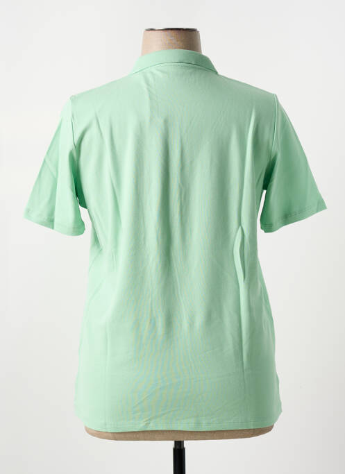 Polo vert TONI pour femme