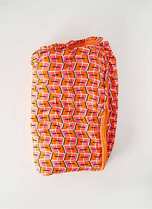 Serviette de plage orange SURKANA pour femme