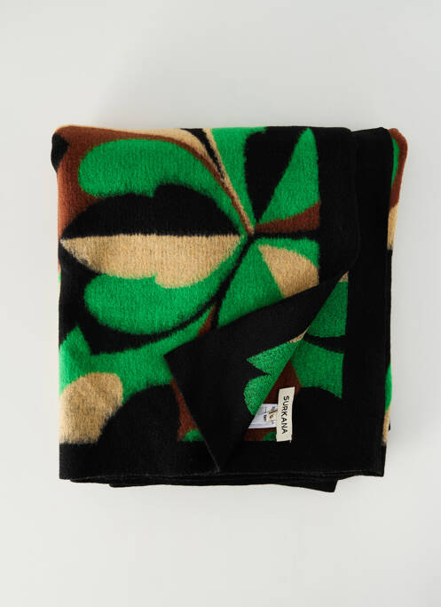 Poncho vert SURKANA pour femme