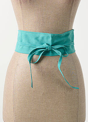 Ceinture coutures renforcées bleu MOLLY BRACKEN femme