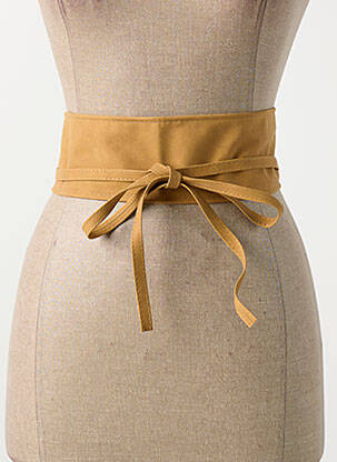 Ceinture coutures renforcées marron MOLLY BRACKEN femme