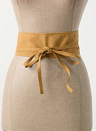Ceinture coutures renforcées marron MOLLY BRACKEN femme
