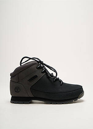 Baskets nubuck bout rond noir TIMBERLAND homme