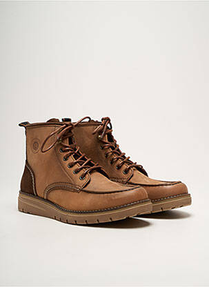 Bottines/boots  bout rond marron REDSKINS homme