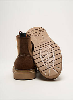 Bottines/boots  bout rond marron REDSKINS homme