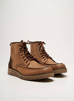 Bottines/boots  bout rond marron REDSKINS homme