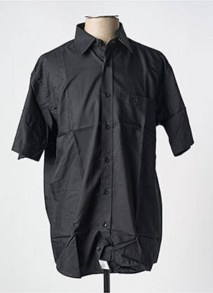 Chemise manches courtes poches noir ARMORIAL homme