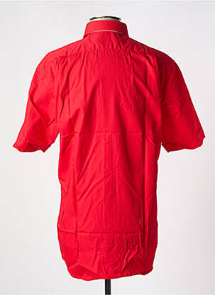 Chemise manches courtes poches rouge ARMORIAL homme