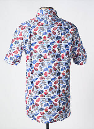 Chemise manches courtes poches bleu FOXX homme