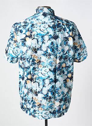 Chemise manches courtes poches bleu FOXX homme