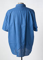 Chemise manches courtes bleu CAPTEN pour homme seconde vue