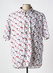 Chemise manches courtes gris CAPTEN pour homme seconde vue