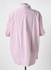 Chemise manches courtes rose COFOX pour homme seconde vue