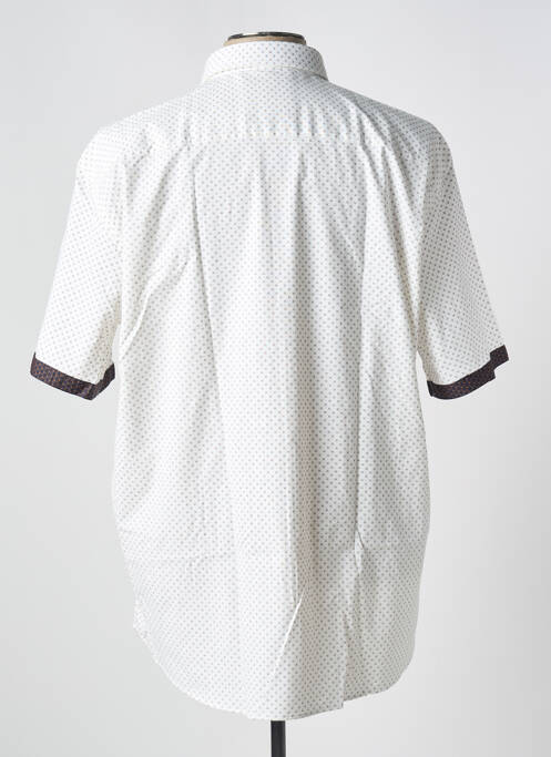 Chemise manches courtes blanc CAPTEN pour homme