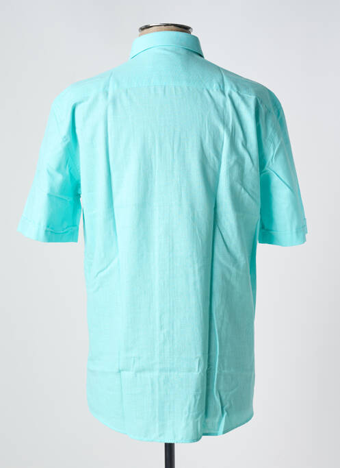 Chemise manches courtes bleu CAP 10 TEN homme