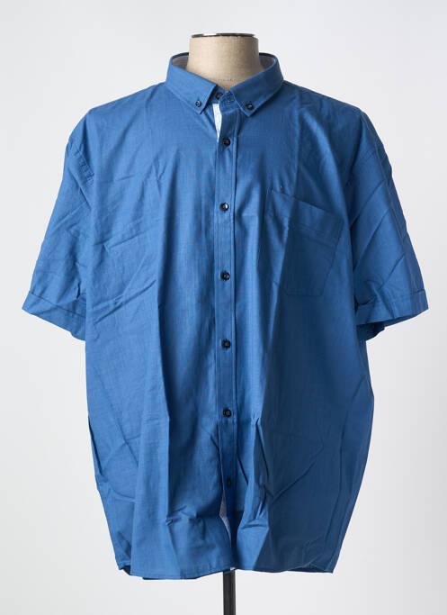 Chemise manches courtes bleu CAPTEN pour homme