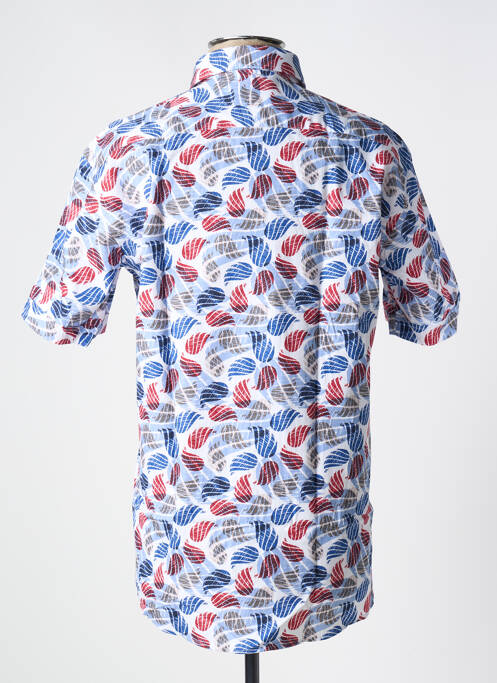 Chemise manches courtes bleu FOXX pour homme
