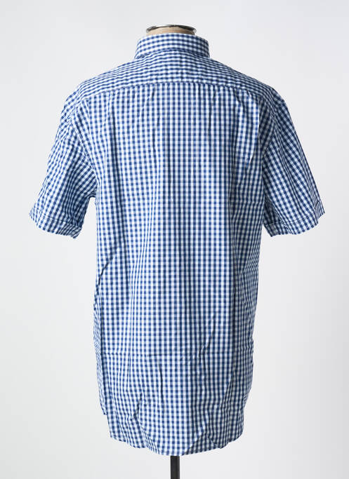 Chemise manches courtes bleu LOUIS VICTOR pour homme