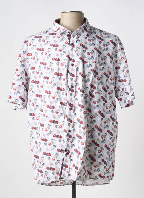 Chemise manches courtes gris CAPTEN pour homme