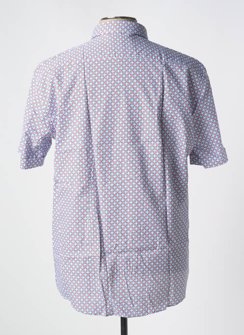 Chemise manches courtes rouge FOXX pour homme